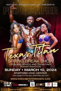2024 Texas Titan springbreak Open  Registration Fee